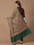 Women's Aari Embroidery Wool Shawl